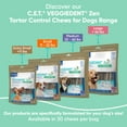 thumbnail image 7 of Virbac C.E.T. VEGGIEDENT Zen Tartar Control Chews for Dogs - Extra Small X-Small (Pack of 30), 7 of 7