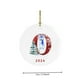 thumbnail image 2 of Coche Decoraciones de Navidad 2025 Nuevo 26 Carta de Navidad Muñeco de Nieve Colgante de Navidad - Colgante de Coche de Acrílico Santa Navidad Muñeco de Nieve Decoraciones, 2 of 5