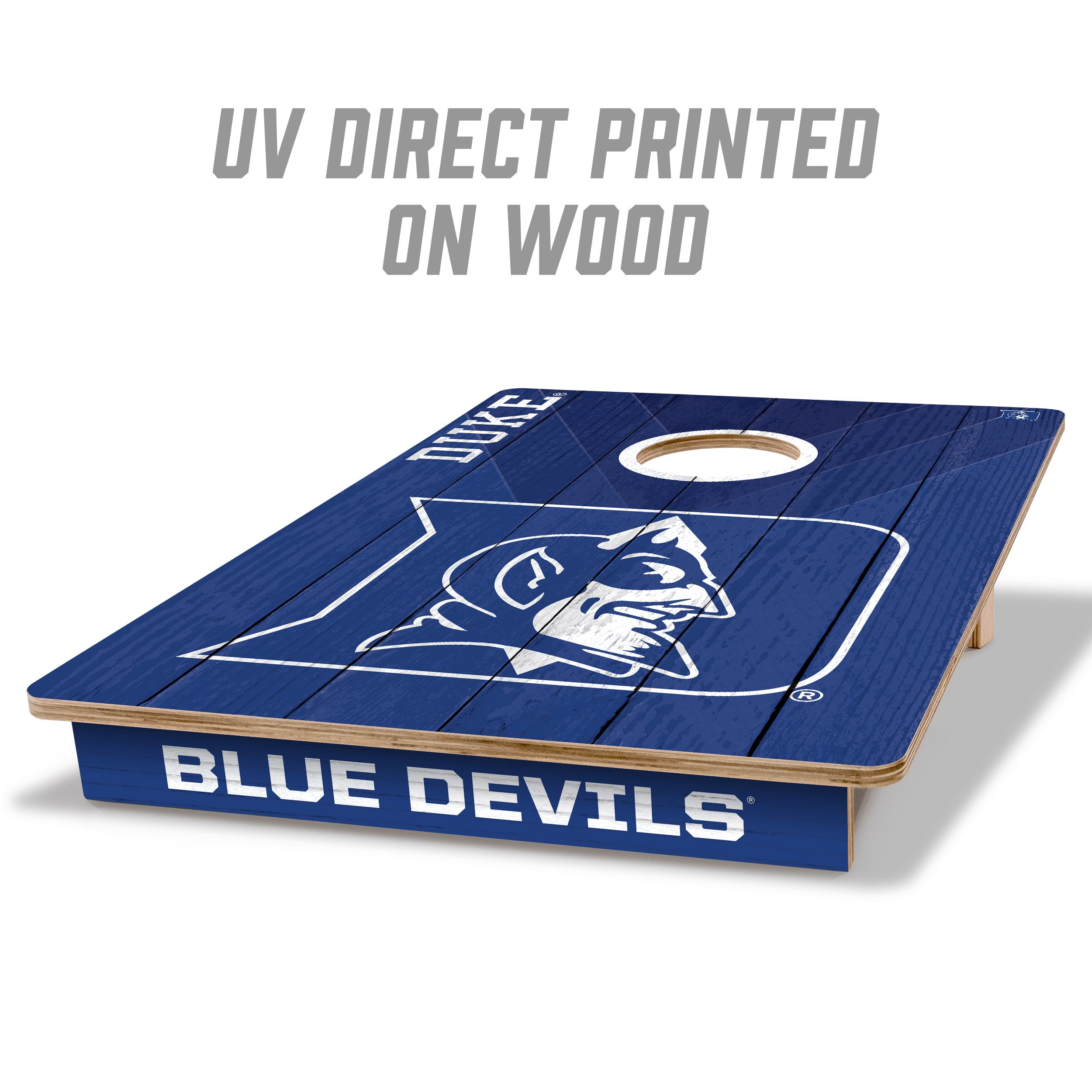 YouTheFan NCAA Duke Blue Devils 2' x 3' Cornhole Game No Bags