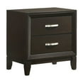 thumbnail image 3 of Picket House Furnishings Warren 2-Drawer Wood Nightstand in Merlot, 3 of 11