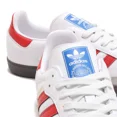 thumbnail image 2 of Ad-id-as Samba OG White Sneakers Red 3-Stripes Classic Originals Trainers Men Size, 2 of 6