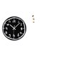 thumbnail image 1 of Reloj de pared,Reloj de pared silencioso y decorativo que no hace tictac,Reloj moderno de 12 pulgadas para pared de casa o oficina,sencillo.,Escultura de hojas,Estatua de hoja de metal, 1 of 8