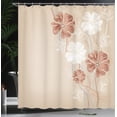 thumbnail image 3 of Ambesonne Art Shower Curtain, Fantasy Bridal Garden Spring, 69"Wx75"L, Beige Ivory, 3 of 4