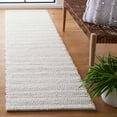 thumbnail image 2 of SAFAVIEH Natura Damion Striped Runner Rug, Ivory, 2'3" x 10', 2 of 8