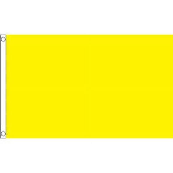 2x3 Solid Bright Yellow Advertising Rough Tex Knitted Flag 2'x3' Banner