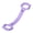 Purple, variant on Rodiuiu Figure 8 Resistance Band with Bear Handle 35Lbs Elastic Exercise Band Men Women Yoga Pilates Arm Back Shoulder Training Elastic Rope