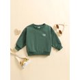 thumbnail image 4 of Michellecmm  Baby Boys Girls Sweatshirts Long Sleeve Round Neck Letter Printed Tops, 4 of 9