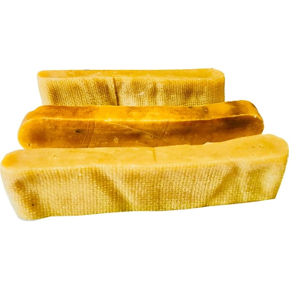 Snow Hill Himalayan Yak Cheese Dog Chews Monster/XXL 1 lbs Pack Long Lasting, Gluten GMO Free Protein-Rich Fresh Yaky Golden Cheese Bone Treats Improved Oral Health of Dogs - Himalayas, Nepal