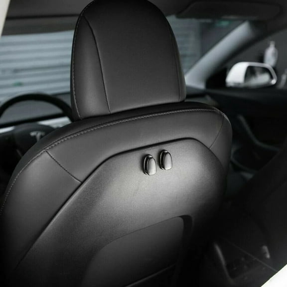 Tesla Model 3, Y Seat Back, Headrest, Glove Box, Magnetic Hook Hangers, 3pc Set