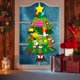 thumbnail image 3 of Árbol de navidad colgante fieltro bricolaje colgante de pared adorno de juguete para niños FleinngHoz JD704962658, 3 of 7