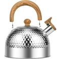 thumbnail image 1 of CHUANK 3/2L Tea Kettle Anti-scald Handle Rustproof Whistling Tea Kettle Food Grade Stainless Steel Stove Top Tea Kettle Even Heating Whistling Kettle Teapot Kitchens Gas Stove Induction C, 1 of 10