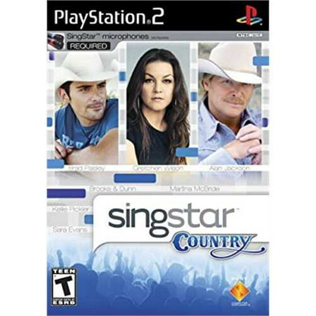 SingStar Country Stand Alone - PlayStation 2 (Best Sony Ps2 Games)