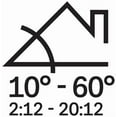 thumbnail image 3 of Velux Qpf 2222 2004S Qpf Fixed Self Flashed Deck Mount Skylight, Laminated Lowe3 Glass,, 3 of 7