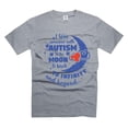 thumbnail image 5 of I Love Someone With Autism To The Moon And Back Shirt Autism Awareness Shirt Awareness Day Gift Tee (Medium Military Green), 5 of 6