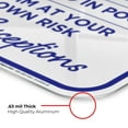 thumbnail image 6 of Pool Rules - No Exceptions Sign, Pool Sign,, 6 of 8