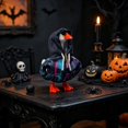 thumbnail image 3 of RUINIXCW 7 Inch Halloween Deck Goose Outfits Desk Duck Outfit Mini Porch Goose Outfit  for Desktop Goose Figurine Holiday Desk Goose Clothes Hoodie and Accessory (No Goose), 3 of 6