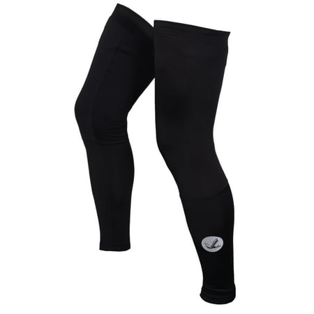 Unisex Elite Winter Thermal Running Cycling Leg Warmers with Reflective