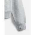 thumbnail image 3 of Weekend Academy Girls Fleece Quarter Zip, Sizes 4-18, 3 of 3