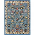 thumbnail image 2 of Rugs.com Neda Collection Rug – 10' x 13' Blue Low Rug Perfect For Living Rooms, Large Dining Rooms, Open Floorplans, 2 of 9