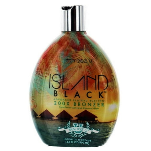 Tan ASZ U Island Black 200X Bronzer Tanning Lotion