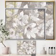 thumbnail image 2 of Beige And Brown Blossiming Flowers - Farmhouse Framed Canvas, 2 of 3
