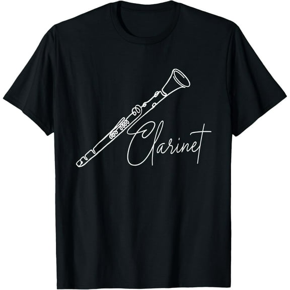 Clarinet - Clarinetist Music Lover Marching Band T-Shirt