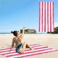 thumbnail image 6 of Microfiber Beach Towel Large 59 x 29.5 in | Soft Quick-Dry Sand Free Absorbent Blanket | Lightweight Foldable Travel Swimming Pool Towel | Multicolor | 1 Pack, 6 of 6