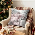 thumbnail image 6 of Christmas Pillow Covers for Decorations 18x18" Christmas Pillow Cover Holiday Decoration Cushion Covers, 6 of 7