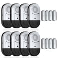 thumbnail image 1 of Alarmas para ventanas y puertas Sanjie para seguridad doméstica, paquete de 8, 1 of 7