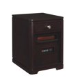 ***DNP***Duraflame Heater End Table, Espresso
