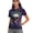 Colorful Skull and Flower Pattern, variant on Whosucclay Palm Tree Pattern Soft Golf Short Sleeve Shirt for Tennis Gym Travel, Skin Friendly Golf Polo Tops 1/4 Zip Polyester Tennis Shirts Size Small