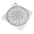 thumbnail image 3 of Ccdes Home Decoration,Wall Stickers,Compass Pattern Wall Decal Removable Originality Wall Stickers For Living Room Sofa, 3 of 8
