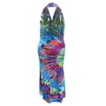 thumbnail image 3 of Robe de Soirée d'Été Sans Manches Licou Cravate Cravate Imprimé, 3 of 6