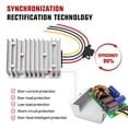 thumbnail image 5 of Nilight 48V 36V to 12V Voltage Converter 360W 30A Regulator Step Down to 12VDC Waterproof DC Convert Reducer Power Supply Transformer Module for Golf Cart Scooters, 5 of 9