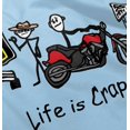 thumbnail image 4 of Life is Crap Harley Speed Trap Funny Shirt | Adult Gift Idea T-Shirt Tee, 4 of 7