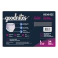 thumbnail image 4 of Goodnites Girls' Nighttime Bedwetting Underwear, Size L (68-95 lbs), 34 Ct, 4 of 9
