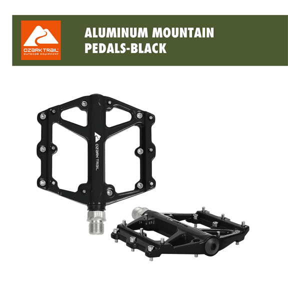 Ozark Trail Bicycle Pedals, Model 70316, Black