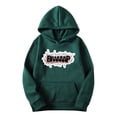 thumbnail image 1 of Sudadera con capucha para hombre, informal, con estampado navideño, de manga larga, tipo blusa, 1 of 4