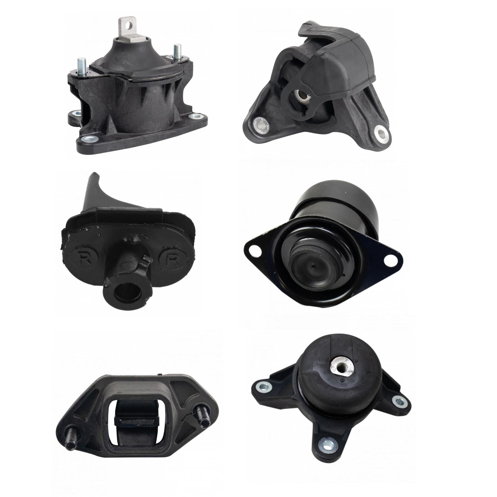 TRQ Motor Mount Set 2004-2008 New Power Steering Pump Fits