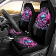 thumbnail image 3 of Skull Lady Car Seat Cover In My Next Life I Want To Be The Karma Fairy DT01, 3 of 4