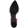 thumbnail image 5 of Brinley Co. Womens Textured Design Pointed Toe Flat, 5 of 7