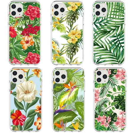 for Redmi K30 Case,Summer Flower Leaves Phone Cases for XiaoMi 10 Pro/9T/A2 Lite/F1/8 Lite 9 SE 5 6A 7a 8A/Note 4 5 Pro 7 Pro 8 Pro 8T Y2 Y3 K20 K30/POCO X2/S2