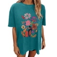 thumbnail image 4 of Summer Tops for Women 2025 Trendy Teens Button Down Shirts for Women Work Golf Shirts for Women, 4 of 7