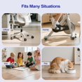 thumbnail image 4 of Mudeela  Office Mat for Hard Floor, 30"×48" Office Computer Desk Chair Mat, Transparent PVC, Transparent, 4 of 8