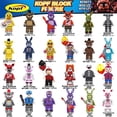 thumbnail image 3 of Lego Five Nights at Freddy's Series Freddy Bonnie Chica Foxy Minifigures Bloques De Construcción Juguetes Para Niños, 3 of 4