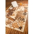 thumbnail image 2 of Furnish My Place Cabin Lodge Rug - 3 ft. 6 in. x 5 ft. 6 in., Multicolor, Exotic Reindeer Rug with Elaborate Borders, Jute Backing. Country Interior Decor, 2 of 10