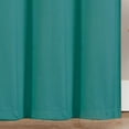 thumbnail image 5 of VCNY Home Neil Turquoise Solid Grommet Blackout Curtain Panel, 52" x 84", 5 of 5