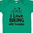 thumbnail image 4 of Inktastic I Love Biking with Grandpa Boys or Girls Baby Bodysuit, 4 of 5