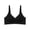 A6 Black, variant on Backless Bra Criss Cross Bras for Women Backless Bra Push Up Spaghetti Strap Bra Low Back Top Bralette with Padding Thin Strap Bra Low Back Strapless Bra Brown M