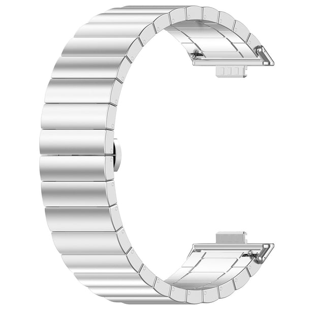Correa Muñeca Correas Acero Inoxidable para Huawei Watch Fit 3 Pulsera